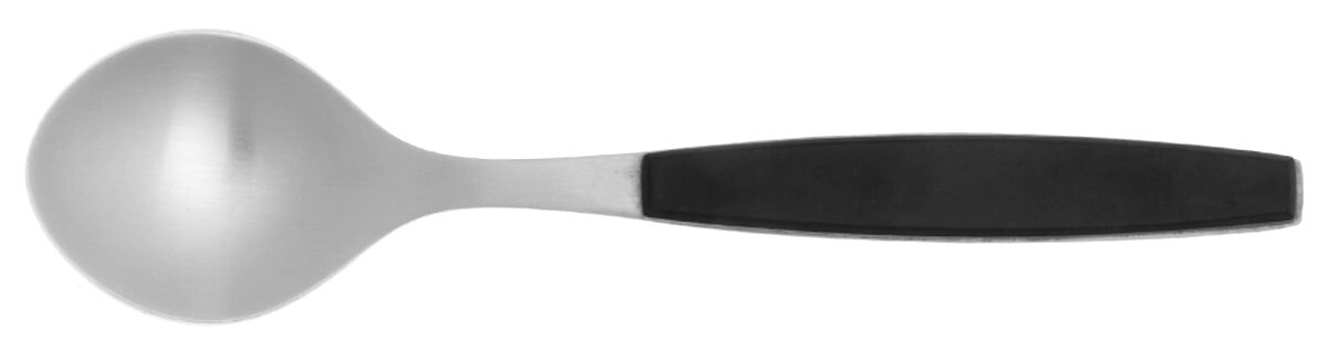 Strata-Black (Stainless) Teaspoon by Georg Jensen (Denmark)-1