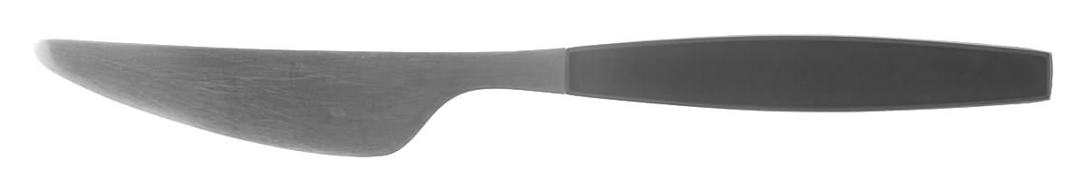 Strata-Black (Stainless) New French Solid Knife by Georg Jensen (Denmark)-1