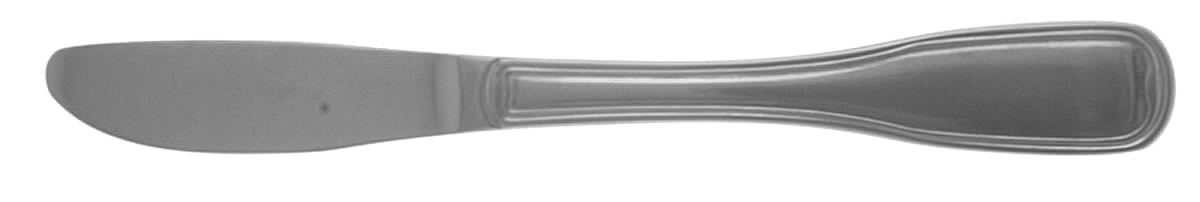 Attache-Satin (Stainless) Flat Handle Butter Spreader by Gense-1