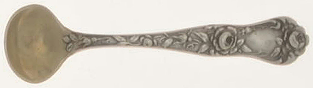 American Beauty (Sterling, 1896) Individual Salt Spoon by George W Shiebler-1