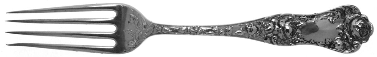 American Beauty (Sterling, 1896) Fork by George W Shiebler-1