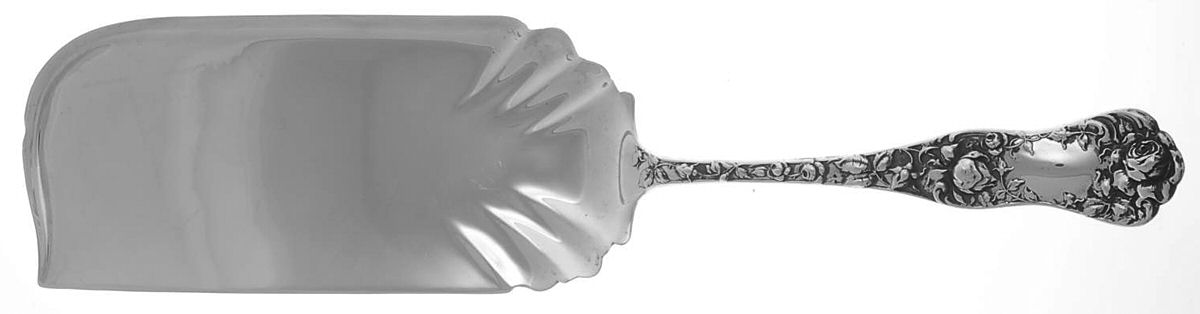 American Beauty (Sterling, 1896) Small Flat Handle Crumb Knife/Crumber by George W Shiebler-1