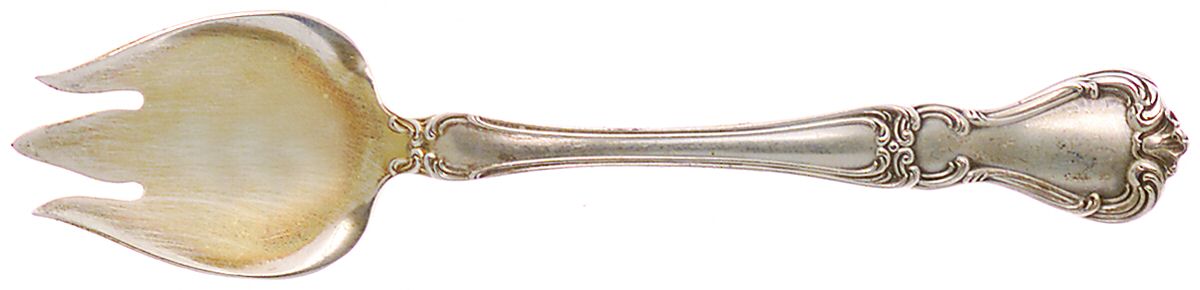 Buckingham (Sterling, 1910) Ice Cream Fork by Gorham Silver-1