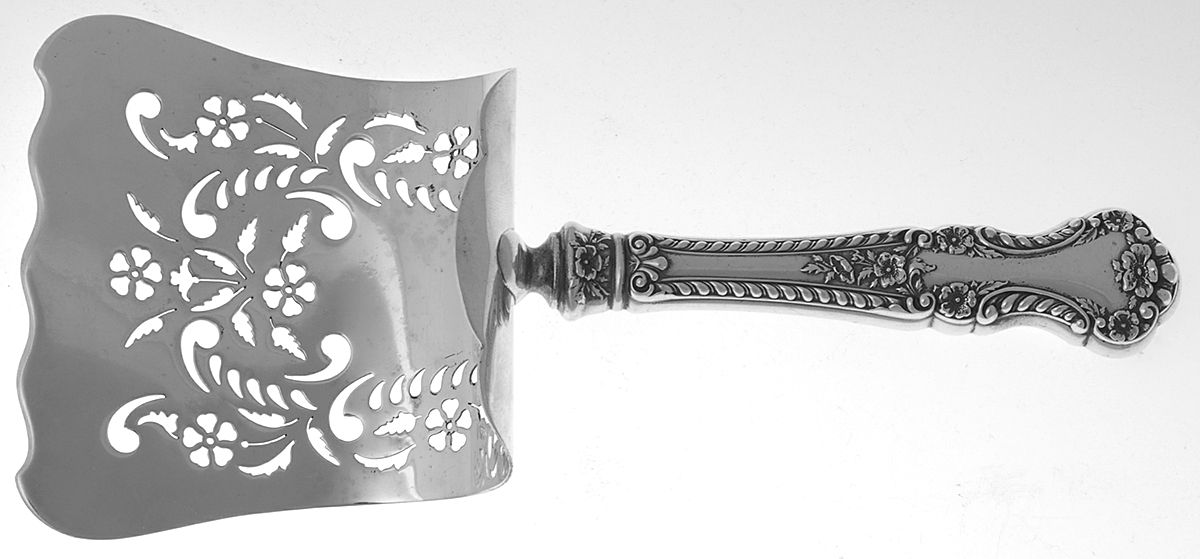 Cambridge (Sterling, 1899) Hollow Asparagus Server with Sterling Hood by Gorham Silver-1