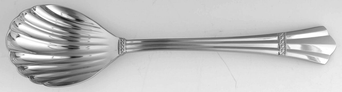 Danube (Stainless) Sugar Shell Spoon by Gorham Silver-1