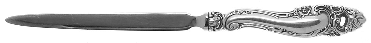 Decor (Sterling, 1953, No Monograms) Letter Opener with Stainless Blade by Gorham Silver-1
