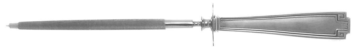 Etruscan (Sterling, 1913) Small Steel Rod Sharpener Knife by Gorham Silver-1