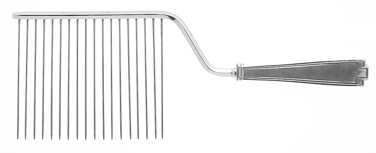 Etruscan (Sterling, 1913) Cake Breaker with Silverplate Prongs by Gorham Silver-1