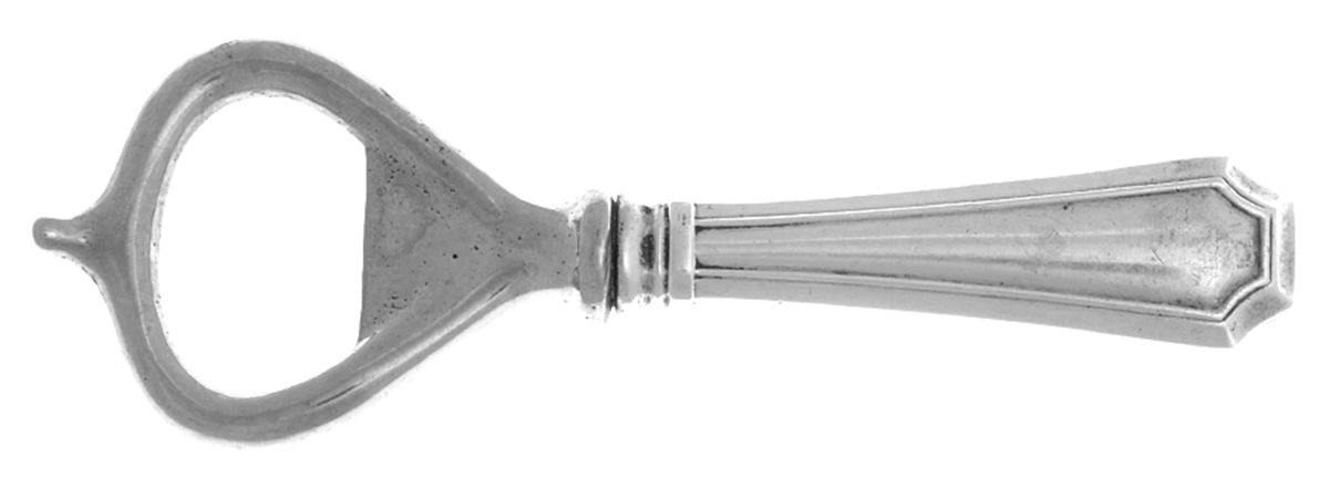 Fairfax (Sterling, 1910, No Monograms) Bottle Opener with Silverplate Bowl by Gorham Silver-1