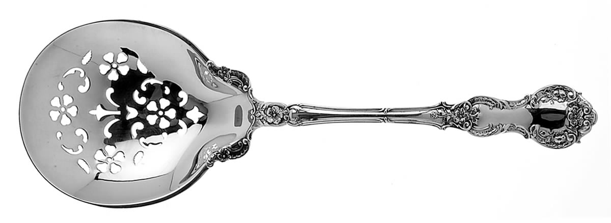Fleury (Sterling, 1909, No Monograms) Ice Serving Spoon Large by Gorham Silver-1