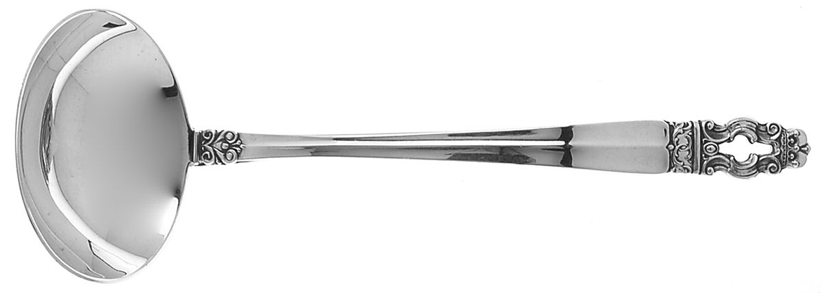 Hispana-Sovereign (Sterling, 1968) Solid Piece Cream Ladle by Gorham Silver-1