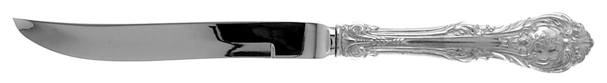 King Edward (Sterling, 1936, No Monos) Individual Steak Knife w/Bevel Blade by Gorham Silver-1