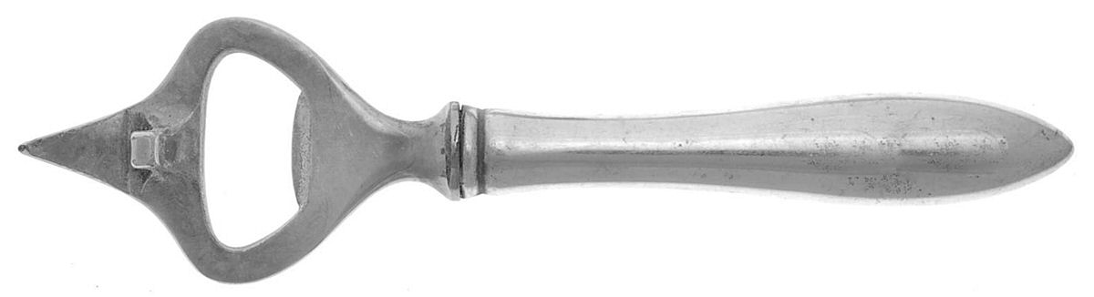 Mothers-Old (Sterling, 1875) Bottle Opener with Silverplate Bowl by Gorham Silver-1
