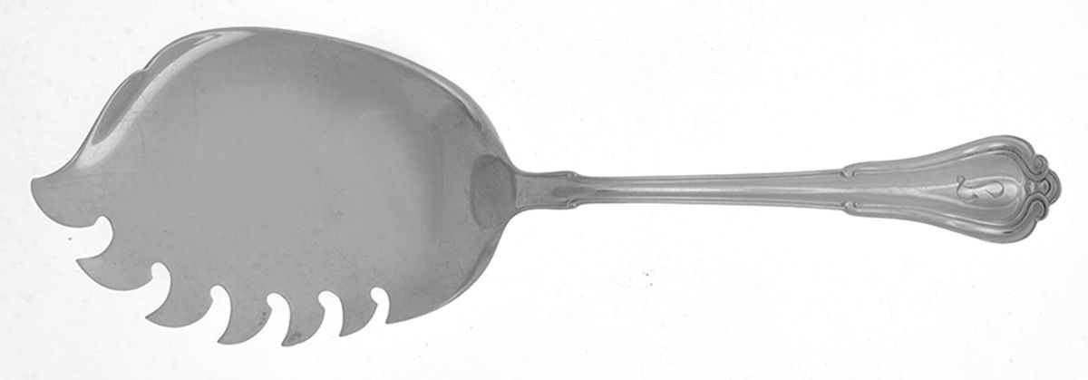 Norfolk-Villa Norfolk (Sterling) Solid Macaroni Server by Gorham Silver-1