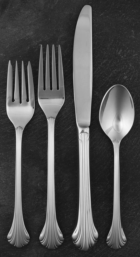 Quintette (Stainless) 32 Piece Set by Gorham Silver-1