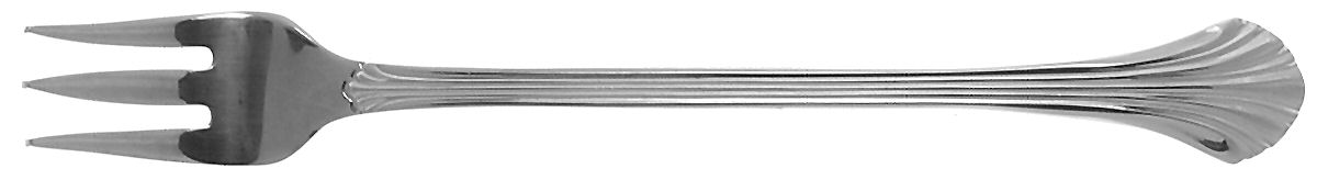 Quintette (Stainless) Cocktail/Seafood Fork by Gorham Silver-1