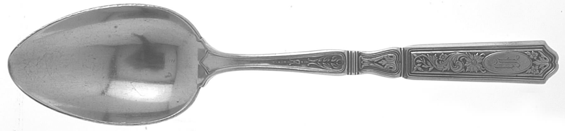 St. Dunstan Chased (Sterling, 1917) Tablespoon (Serving Spoon) by Gorham Silver-1