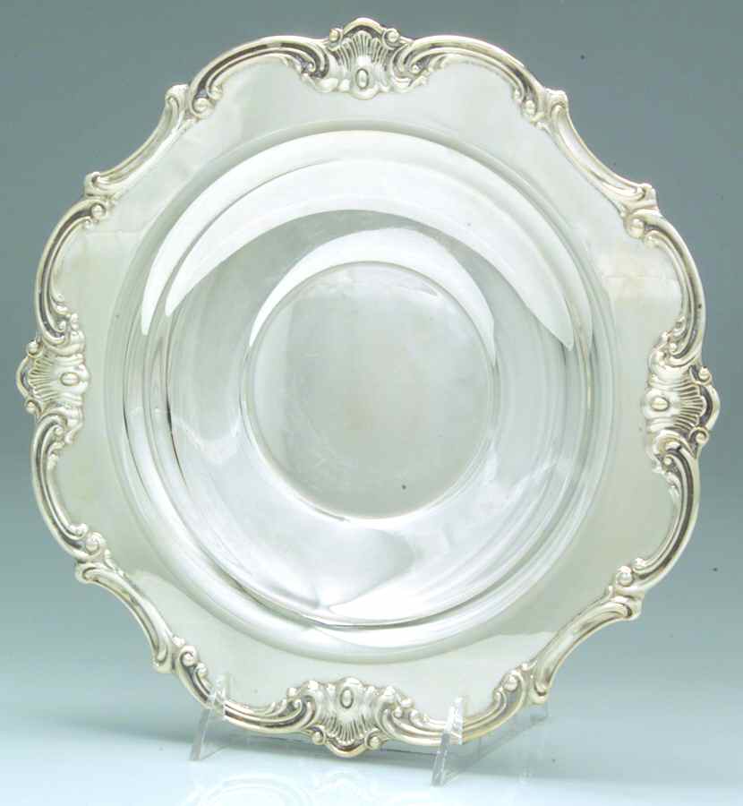 Strasbourg (Silverplate, Hollowware) 10" Sandwich Plate by Gorham Silver-1