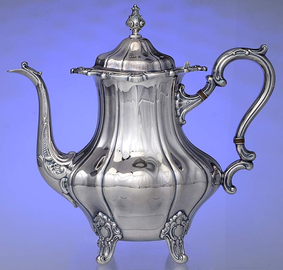 Strasbourg (Silverplate, Hollowware) Silverplate Coffee Pot by Gorham Silver-1