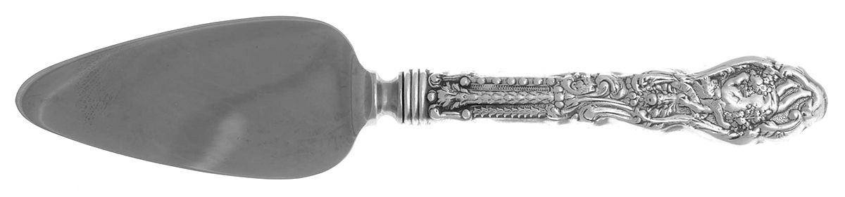 Versailles (Sterling, 1991) Cheese Server with Stainless Blade by Gorham Silver-1
