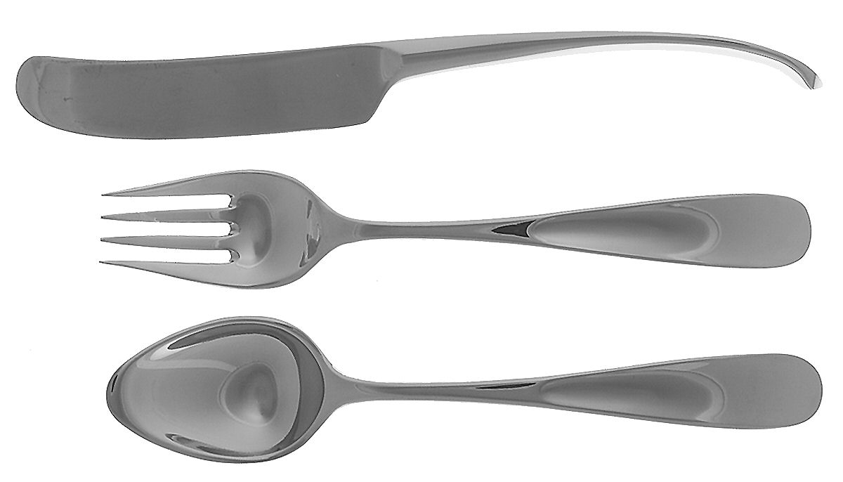 Vivianna (Stainless, Glossy) Youth Set-3 Pc (Tsys,Bsyk,Yf) by Georg Jensen (Denmark)-1
