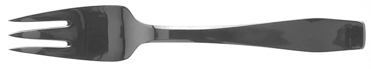 Plata (Stainless) Large Individual Solid Fish/Salad Fork by Georg Jensen (Denmark)-1