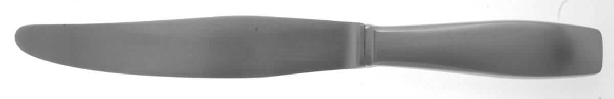 Plata (Stainless) Modern Long Handle Luncheon Knife by Georg Jensen (Denmark)-1