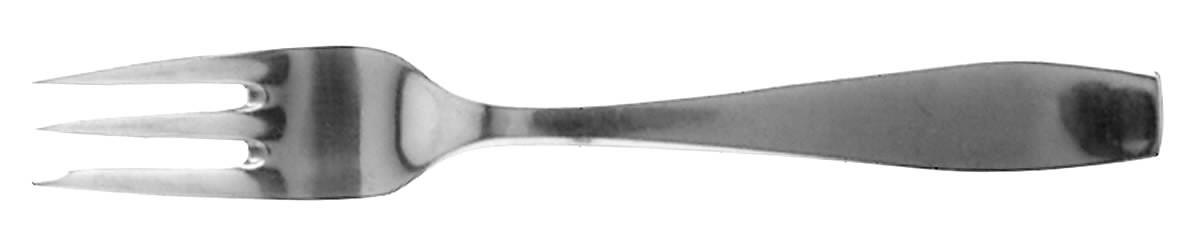 Plata (Stainless) Pastry Fork by Georg Jensen (Denmark)-1