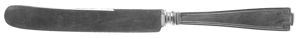 Etruscan (Sterling, 1913, Monograms) Old French Hollow Knife with Bolster by Gorham Silver-1