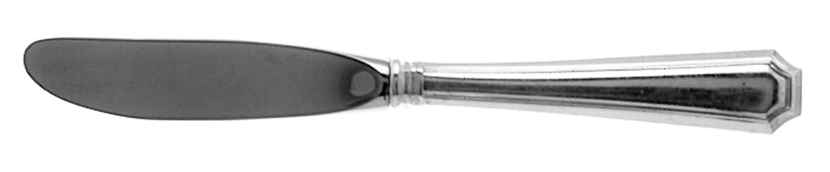 Fairfax (Sterling, 1910, Monograms) Modern Hollow Butter Spreader (Stainless) by Gorham Silver-1
