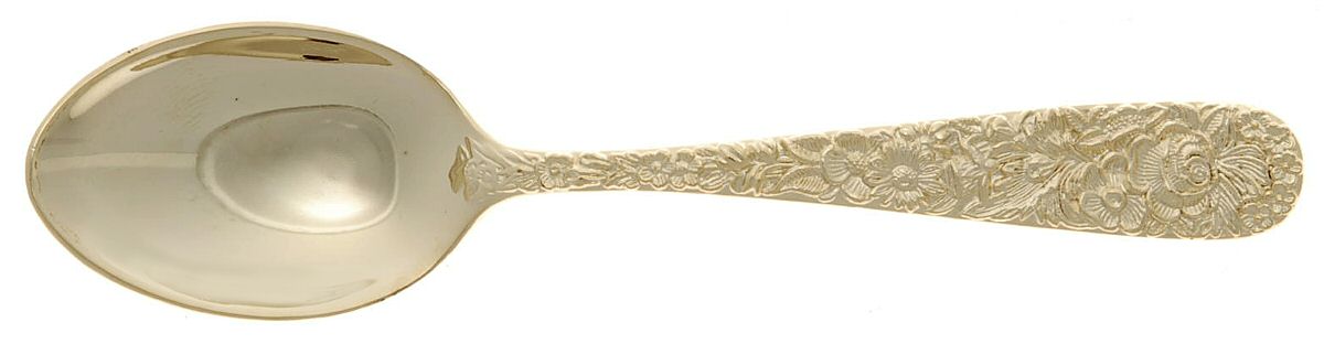 Golden Olde Bouquet (Gold Electroplate) Teaspoon by Godinger-1