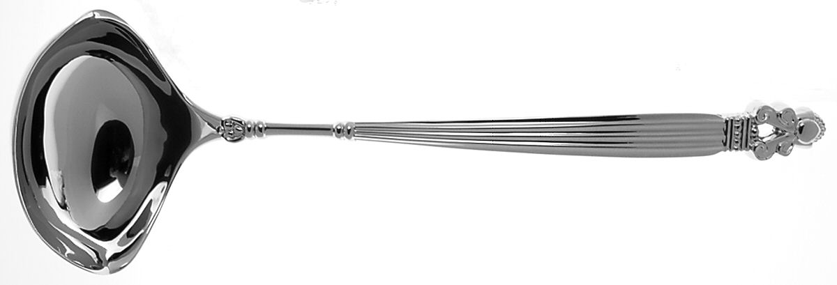 Olde Copenhagen (SILVERPLATE) Solid Soup Ladle by Godinger-1