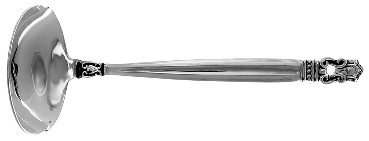 Olde Copenhagen (SILVERPLATE) Solid Gravy Ladle by Godinger-1