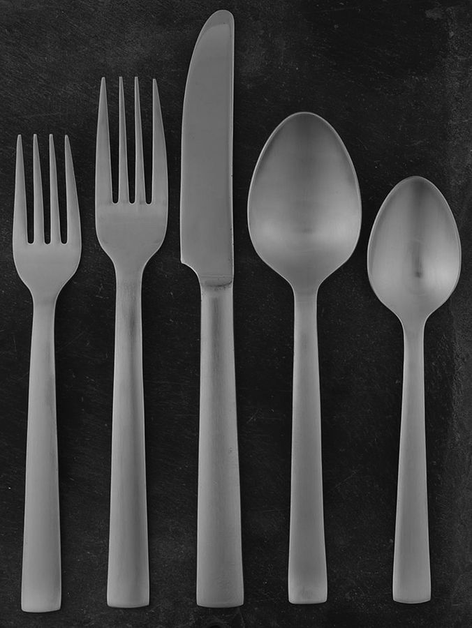 Norse-Satin (Stainless) 5 Piece Place Setting by Ginkgo-1