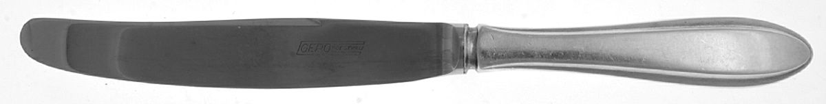 GFK1 (SILVERPLATE) Modern Hollow Knife by Gerofabriek-1