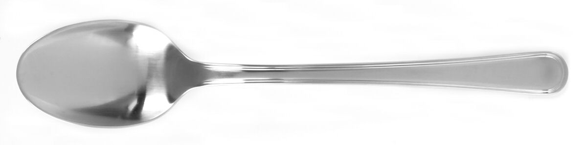 Copenhagen Line (Stainless, Satin) Place/Oval Soup Spoon by Georg Jensen (Denmark)-1