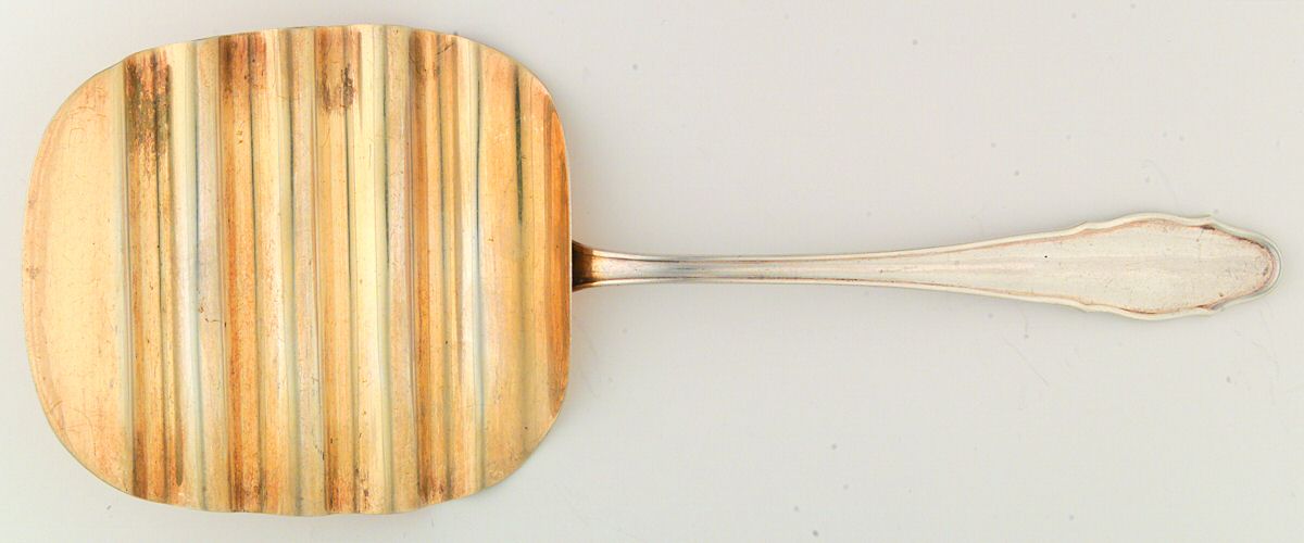 Chippendale (Sterling) Solid Asparagus Server by Gebruder Reiner-1