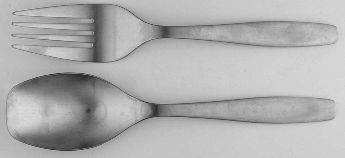 Non-Stop (Stainless) Solid Serving Set by Gourmet Settings-1