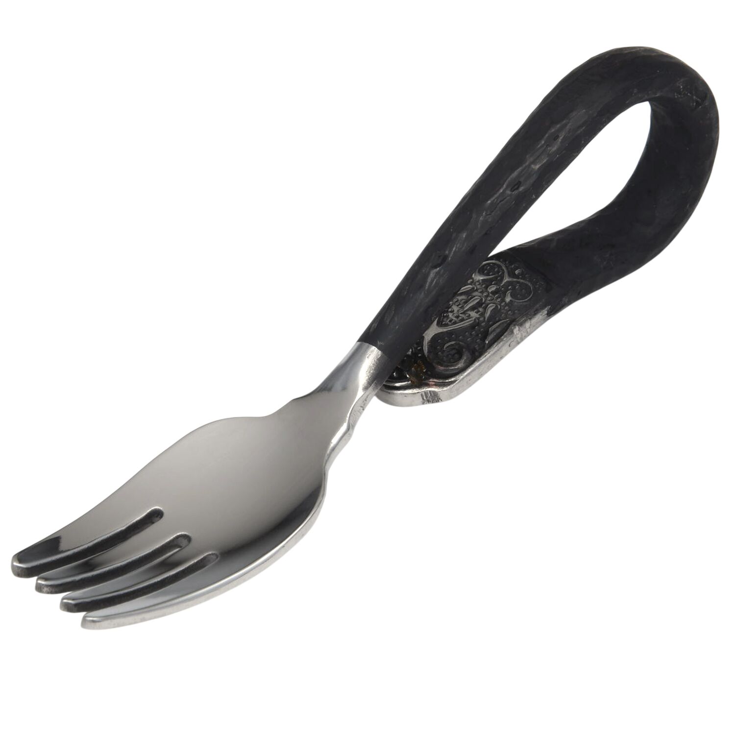 Avalon Barcelona (Stainless) Baby Fork with Curved Handle HC by Gourmet Settings-1
