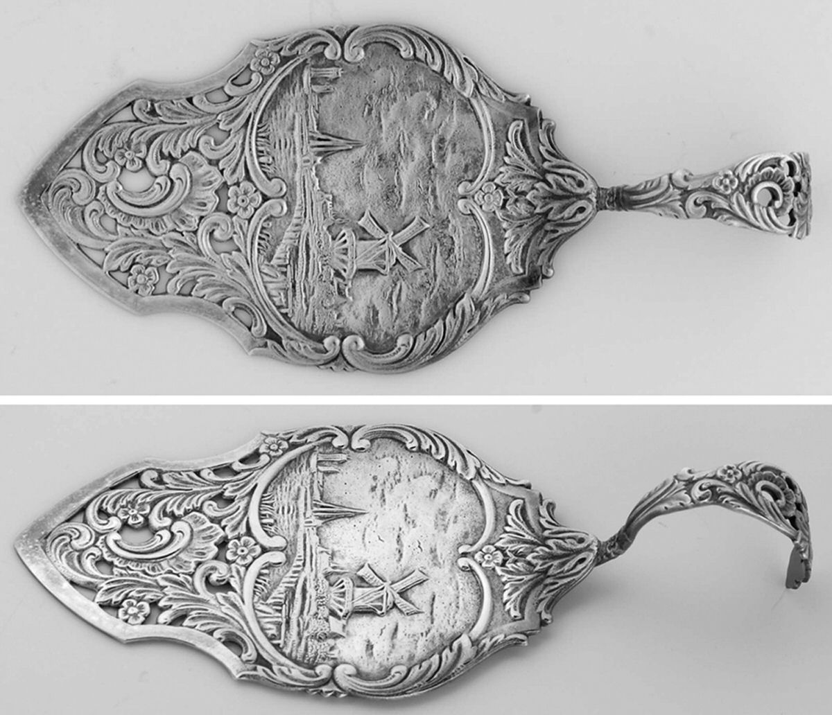 GFK2 (Silverplate) Solid Pastry Server by Gerofabriek-1