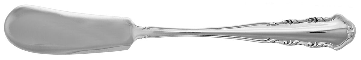 Alt Heidelberg (Sterling) Flat Handle Master Butter Knife by Gebruder Reiner-1