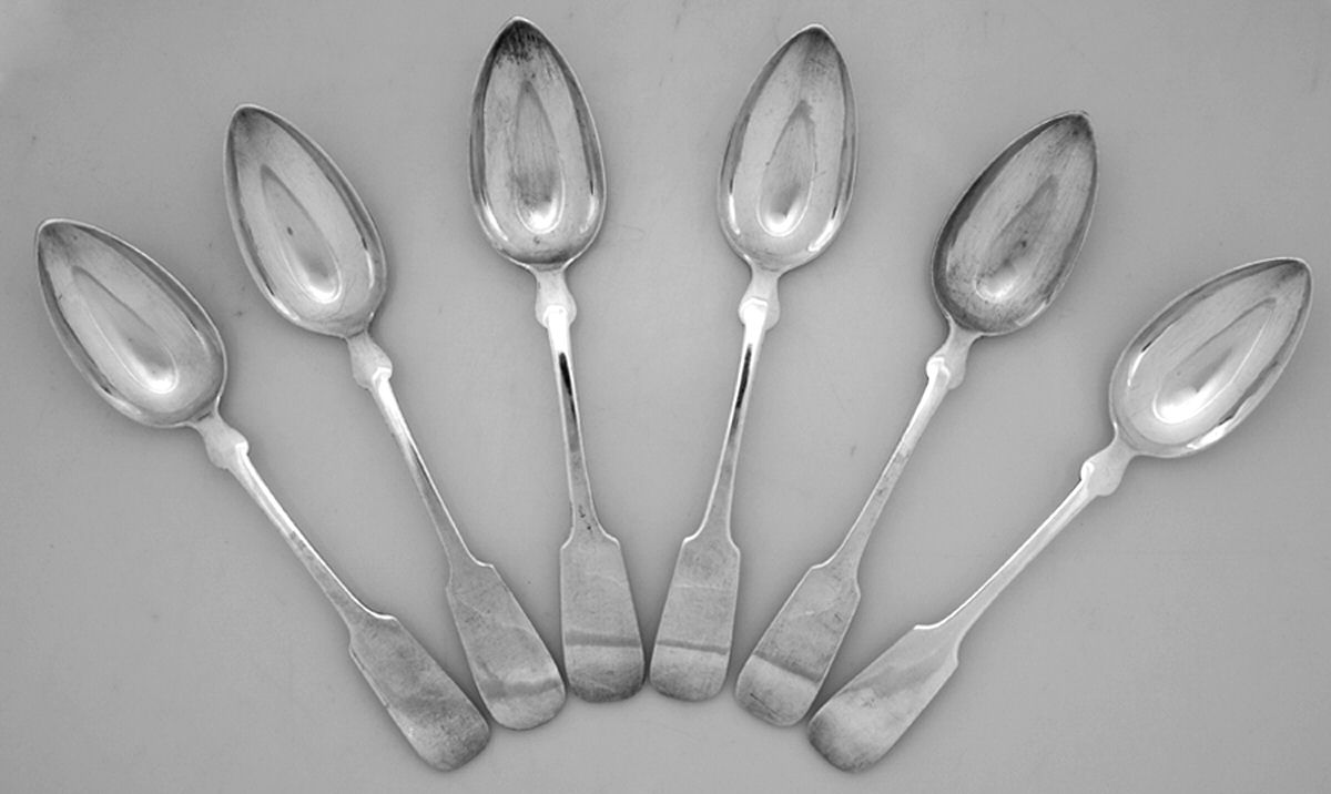 GHG1  Tablespoon (Serving Spoon) - Set of 6 by Gustav Haegermann-1