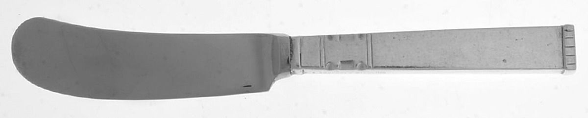 Karen (Sterling) Butter Spreader Hollow Hdl-Paddle/Stainless Blade by Gunnar Andersen-1