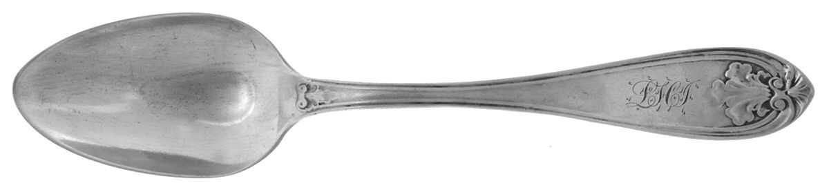 GTT1 (Coin) Dessert/Oval Soup Spoon by George W. Platt-1