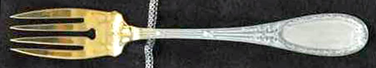 Empire Individual Fish Fork Hollow Handle Ind. Strl Tines by Gebruder Reiner-1
