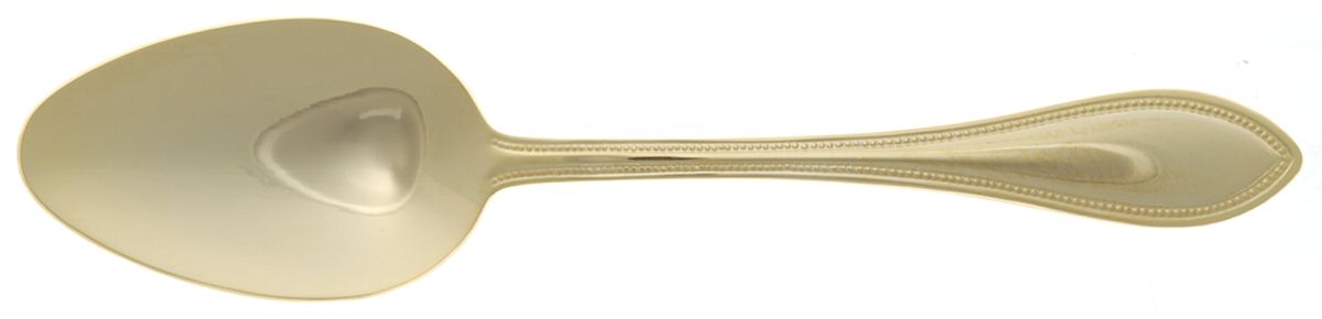 Chateau (Gold Electroplate) Tablespoon (Serving Spoon) by Godinger-1