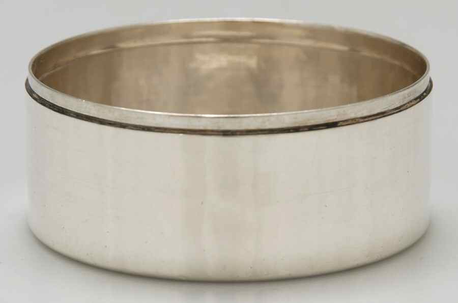 79 (Sterling, Hollowware) 2" Pill Box No Lid by Georg Jensen (Denmark)-1