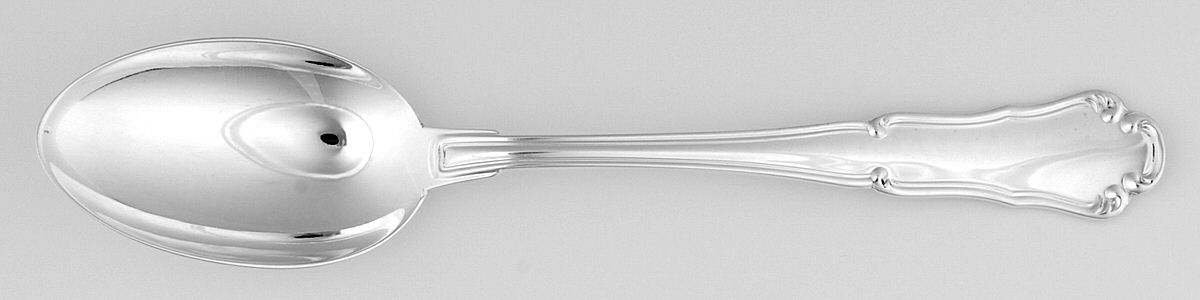 Barocco (Sterling) Place/Oval Soup Spoon by Greggio Argenterie-1