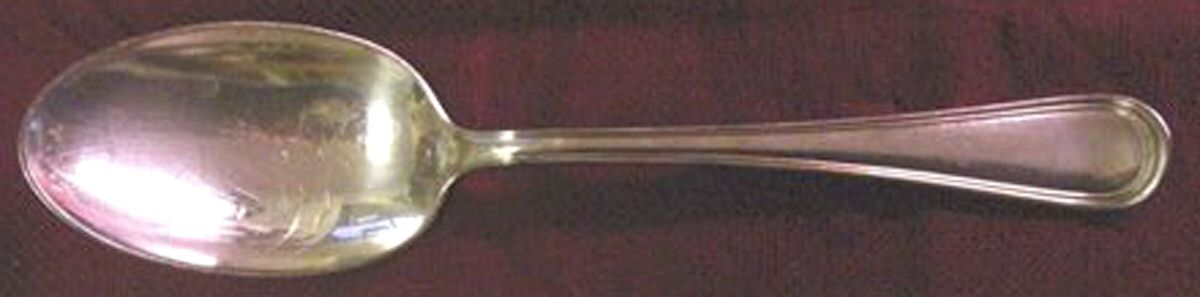 GFK7 (Silverplate) Place/Oval Soup Spoon by Gerofabriek-1