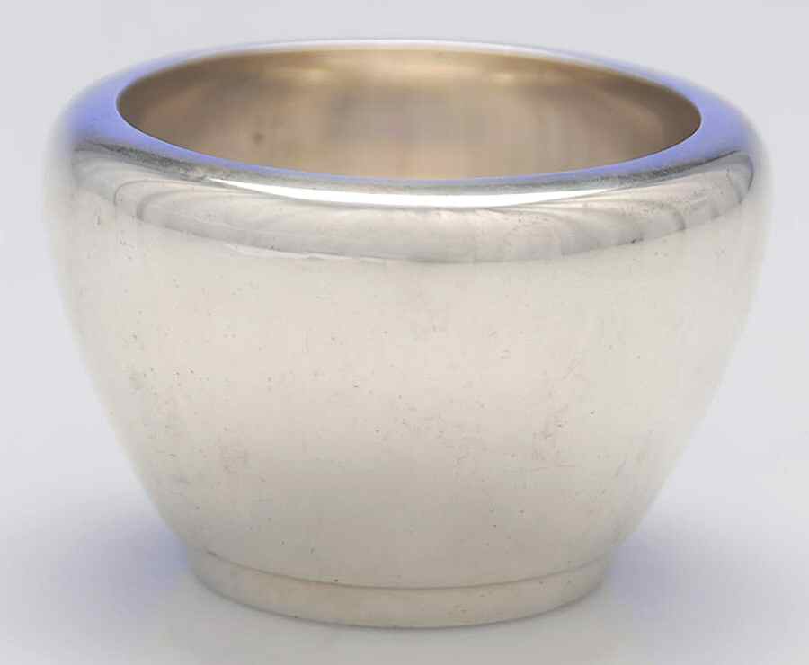 984A (Sterling, Hollowware) Mini Open Sugar Bowl by Georg Jensen (Denmark)-1